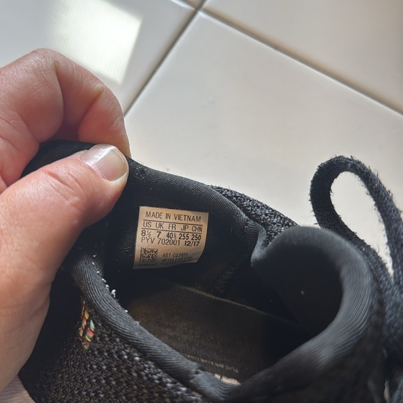 Adidas Women's Swift Run Black Running Sneakers Size 8 1/2 - Picture 13 of 14